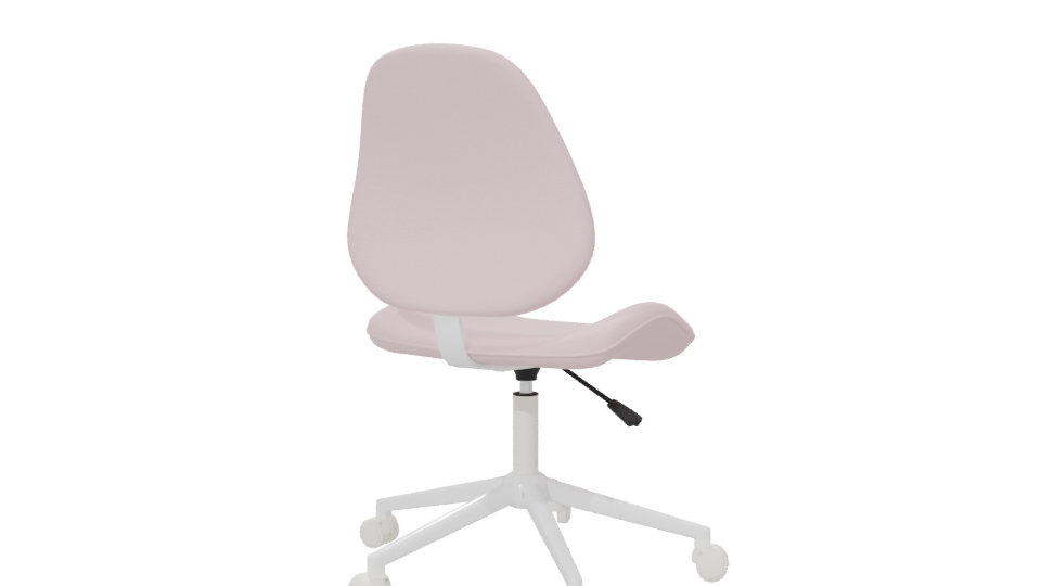 Stylish Ergonomic Office Chair 3D - Professional 3D Model Render 6
