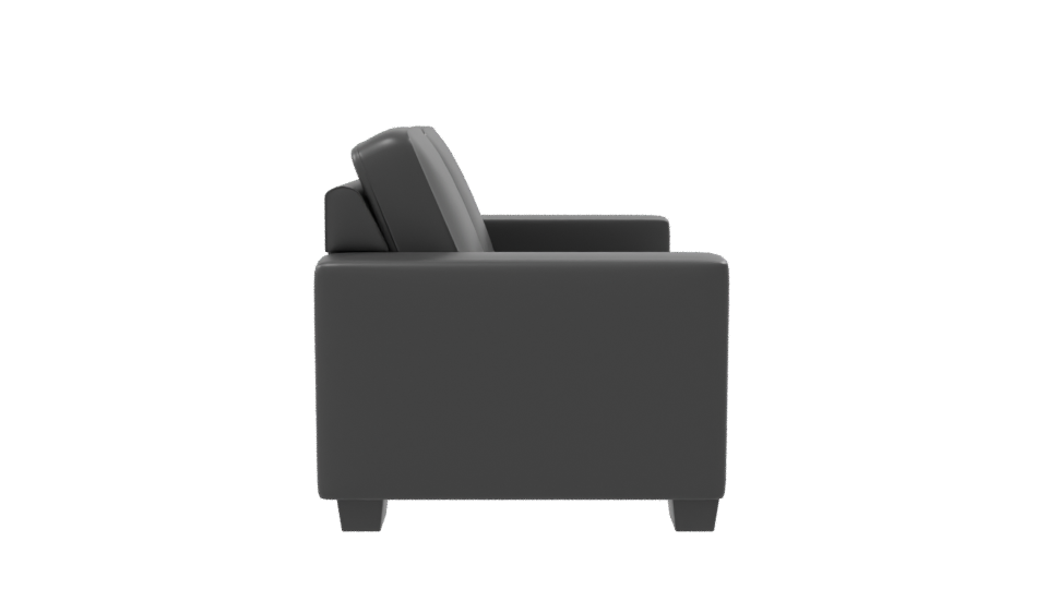 Modern Grey Sofa 3D Model - Professional 3D Model Render 8