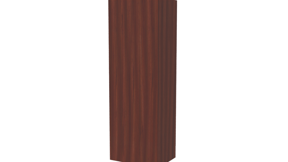 Stylish Wooden Cabinet 3D Model - Professional 3D Model Render 6