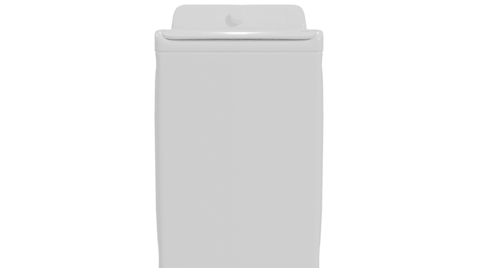 Top-Loading Washing Machine 3D Model - Professional 3D Model Render 11