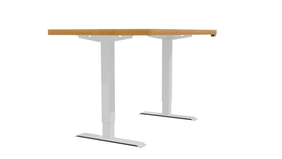 Stylish Minimalist Dining Table - Professional 3D Model Render 9