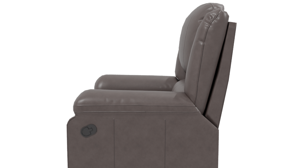 Comfortable Reclining Armchair Model - Professional 3D Model Render 2