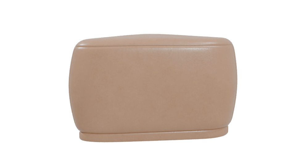 Stylish Modern Ottoman 3D Model - Professional 3D Model Render 4