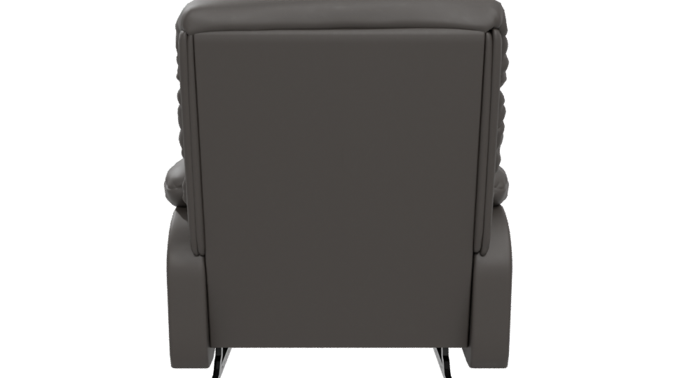 Stylish Reclining Chair Model - Professional 3D Model Render 5