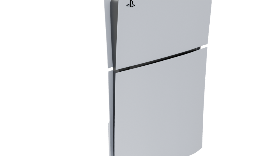 Next-Gen Gaming Console Model - Professional 3D Model Render 7