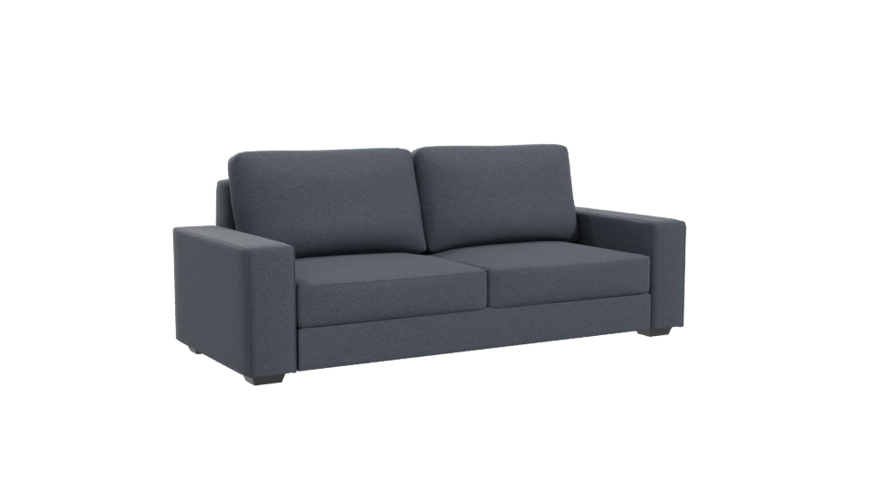 Stylish Modern Two-Seat Sofa 3D Model - Professional 3D Model Render 10