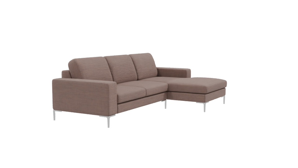Contemporary Modular Sofa 3D Model - Professional 3D Model Render 9