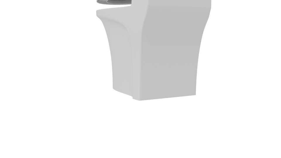 Contemporary Toilet 3D Model - Professional 3D Model Render 7