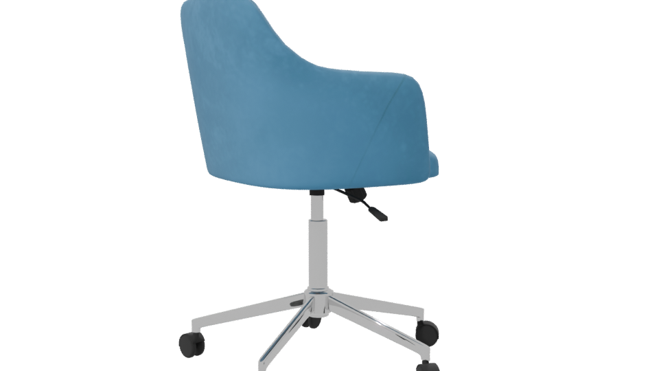 Stylish Modern Office Chair 3D - Professional 3D Model Render 7