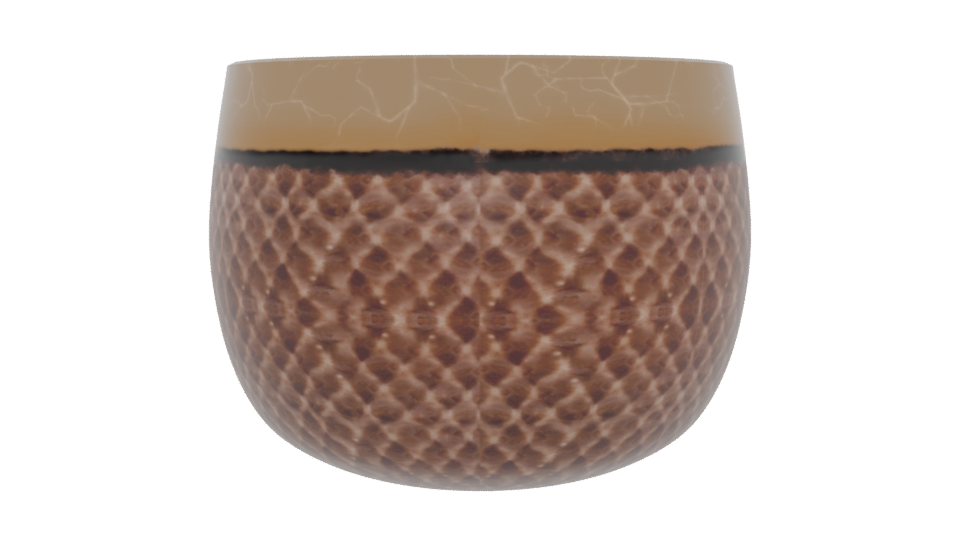 Stylized Decorative Container Model - Professional 3D Model Render 5