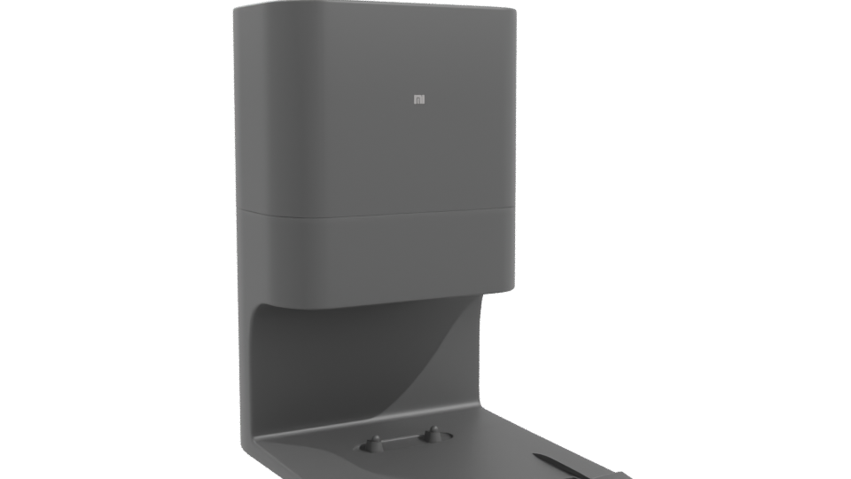 Minimalist Wall-Mounted Hand Sanitizer Dispenser 3D Model - Professional 3D Model Render 10