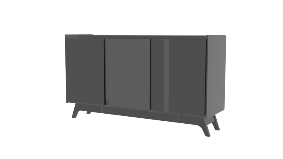 Stylish Modern Sideboard 3D - Professional 3D Model Render 12