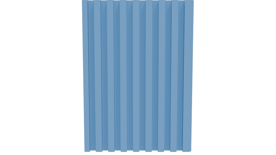 Stylized Blue Cup 3D Model - Professional 3D Model Render 5