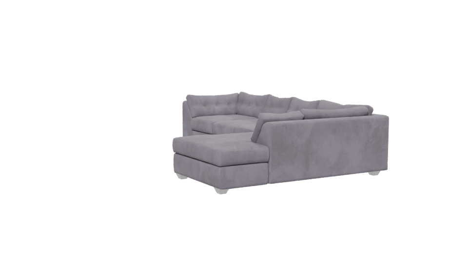 Contemporary Sectional Sofa 3D - Professional 3D Model Render 13
