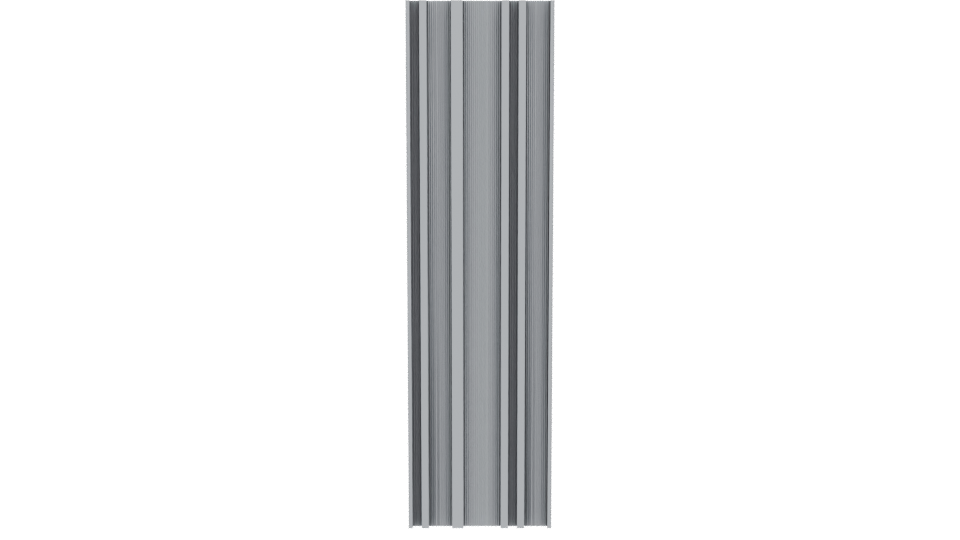 Stylized Vertical Textured Column 3D Model - Professional 3D Model Render 5