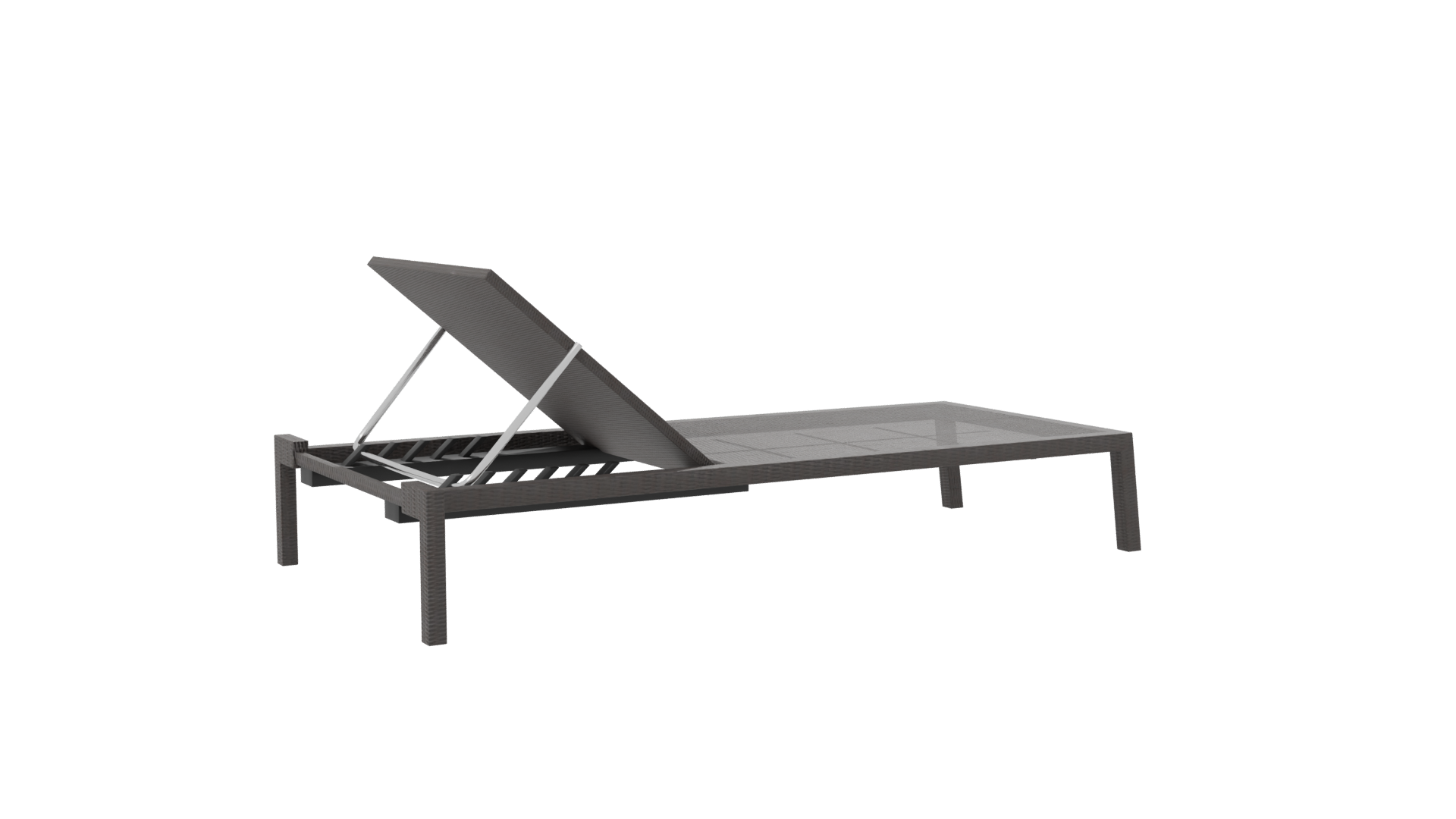 Stylish Outdoor Lounge Chair 3D - Professional 3D Model Render 7