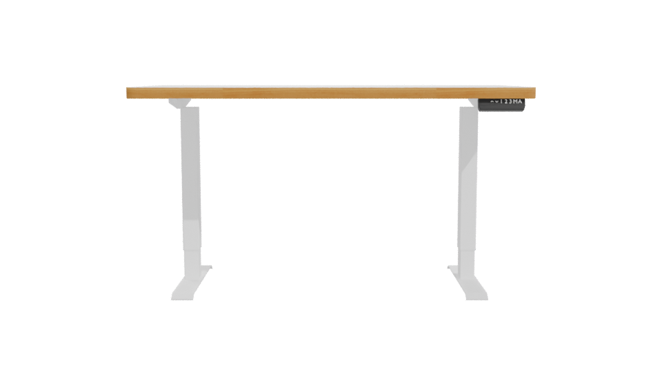 Elegant Minimalist Office Desk 3D Model - Professional 3D Model Render 11