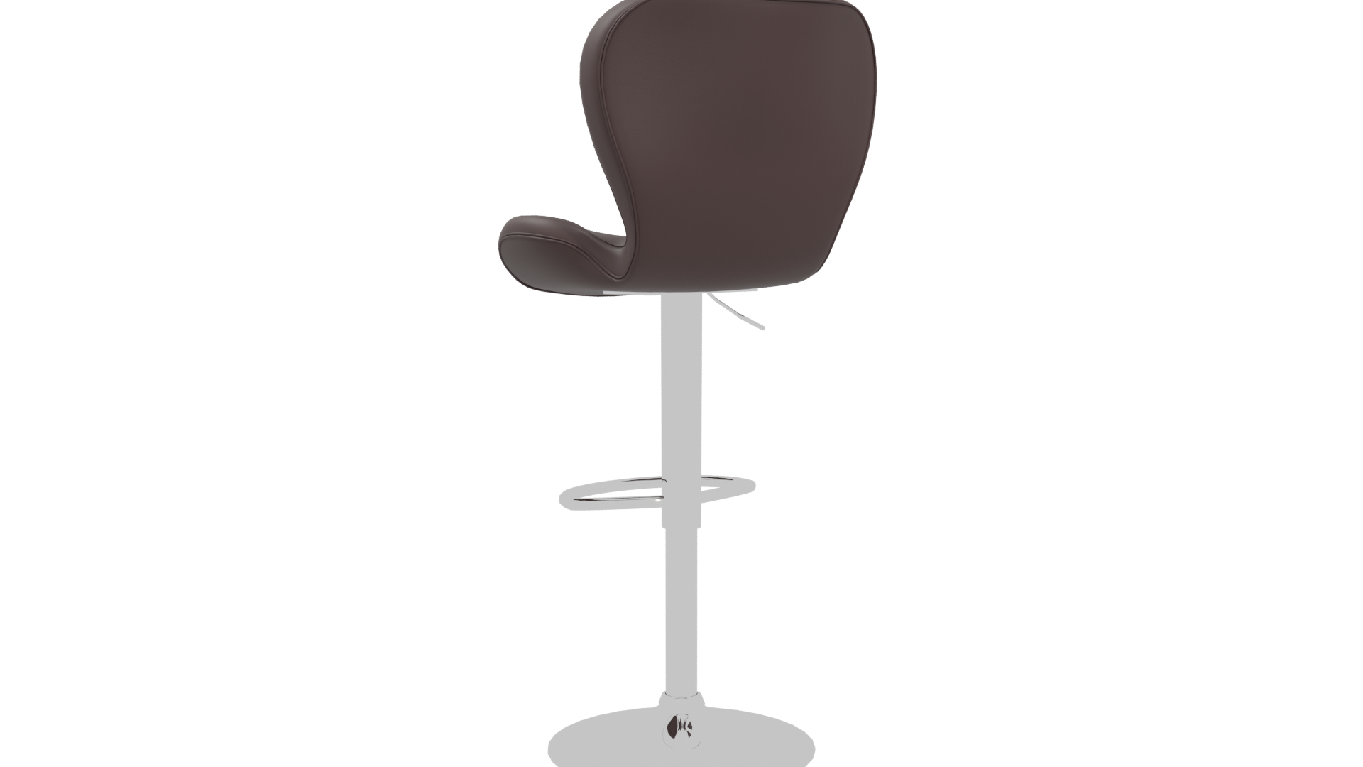 Stylish Modern Bar Stool 3D Model - Professional 3D Model Render 4