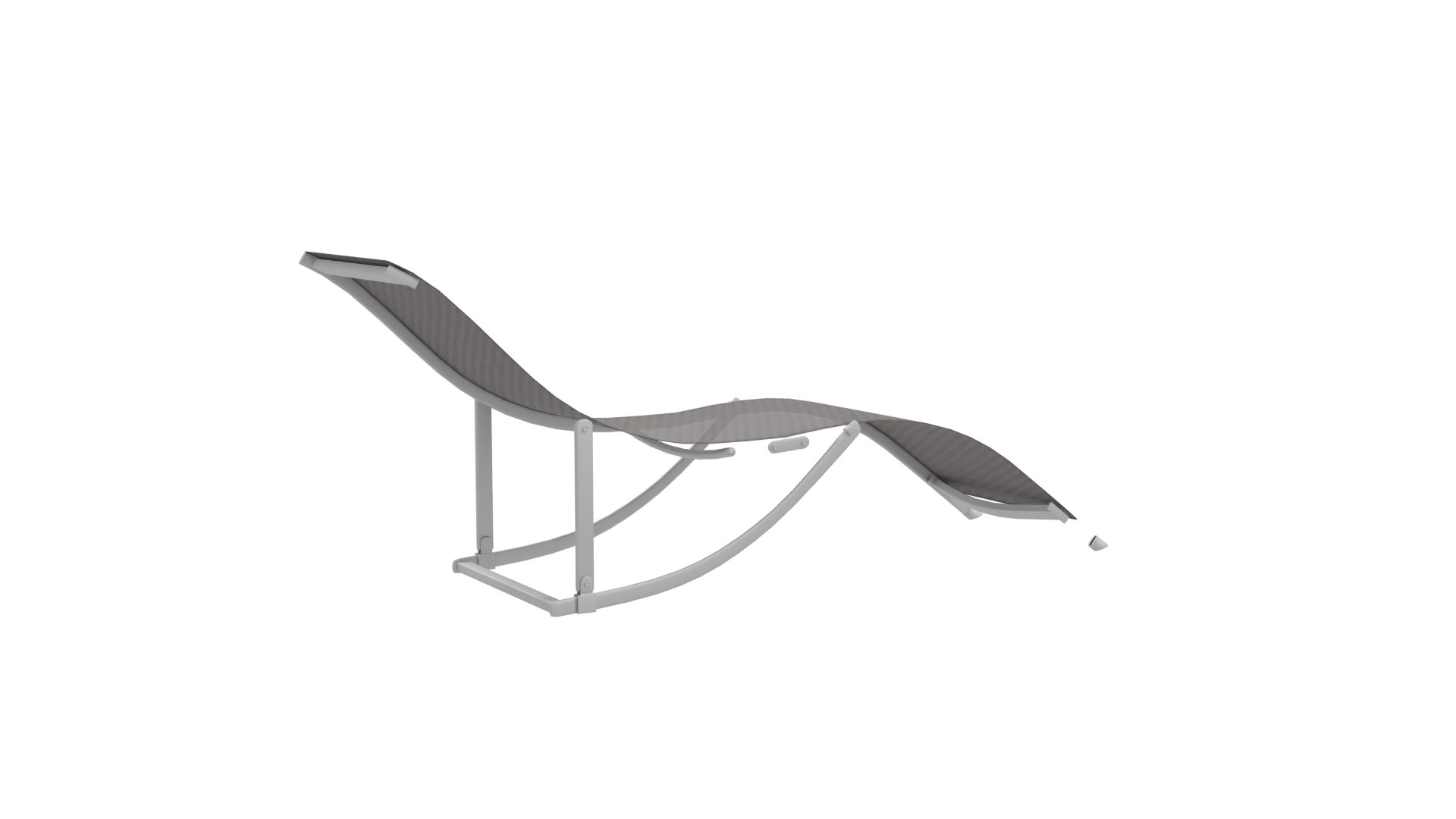 Stylish Outdoor Lounge Chair 3D - Professional 3D Model Render 10