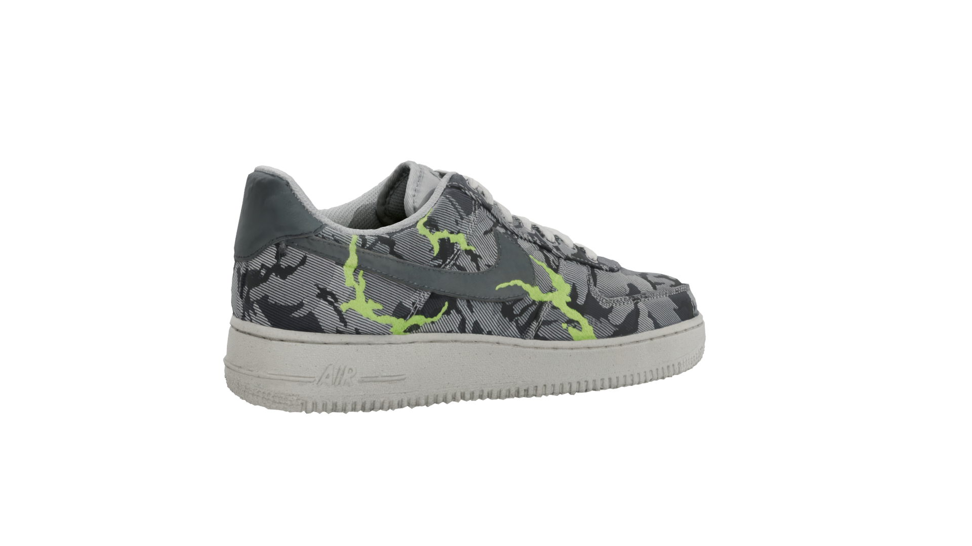 Stylish Camo Sneakers 3D Model - Professional 3D Model Render 10