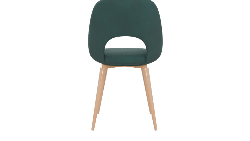 Stylish Modern Dining Chair 3D - Professional 3D Model Render 5