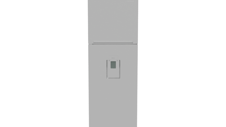 Sleek Stainless Steel Refrigerator 3D - Professional 3D Model Render 11