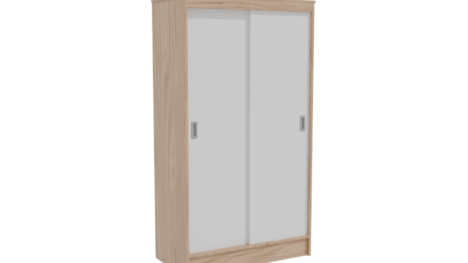 Closet Caburgua 2 Doors 3D - Professional 3D Model Render 10