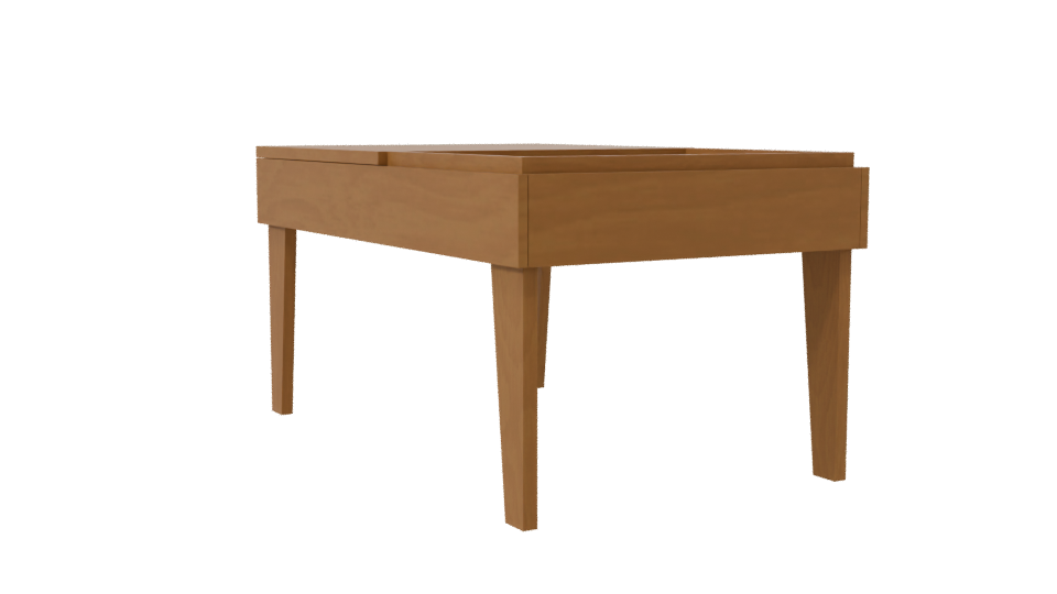 Stylish Modern Coffee Table 3D - Professional 3D Model Render 7