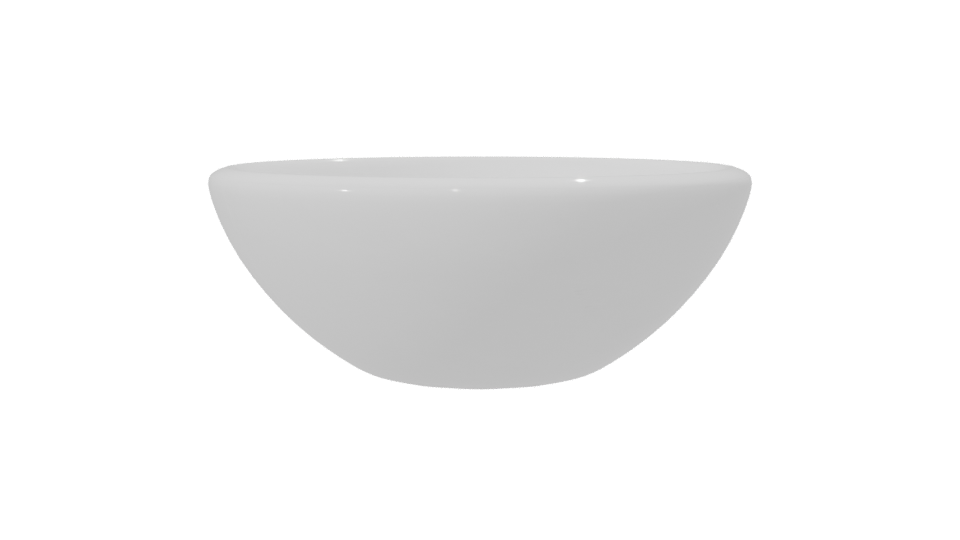 Stylish Modern Basin 3D Model - Professional 3D Model Render 7