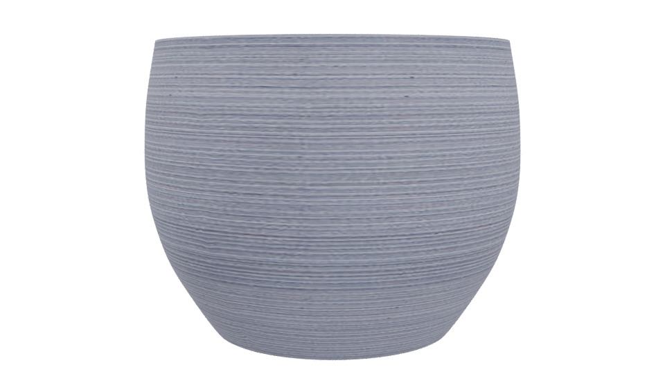 Stri Grey Fiber Pot 3D Model - Professional 3D Model Render 4