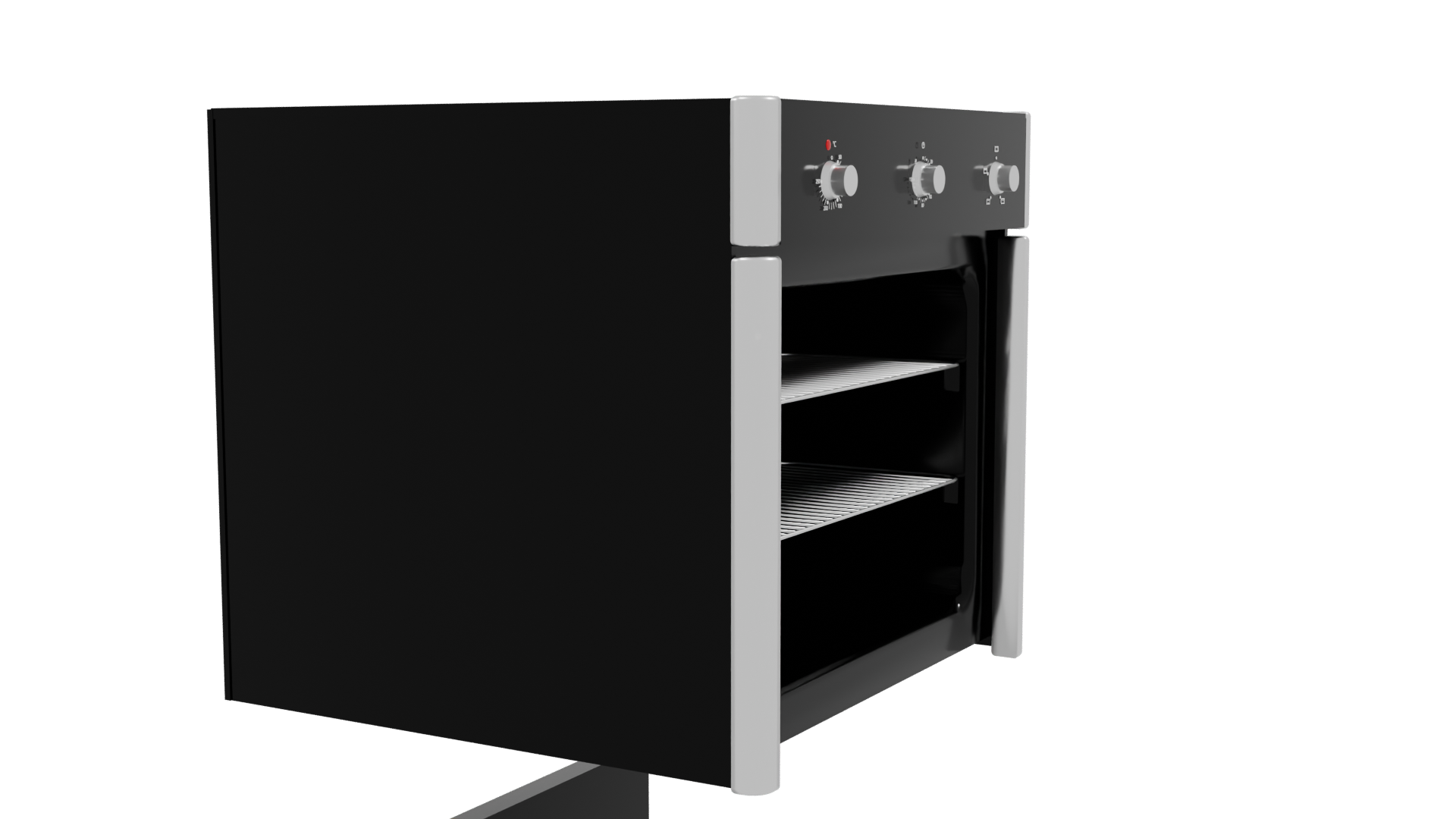 Sleek Modern Oven 3D Model - Professional 3D Model Render 9