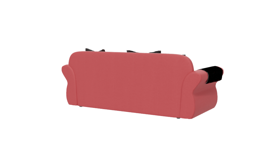 Stylish Vintage Sofa Model 3D - Professional 3D Model Render 6