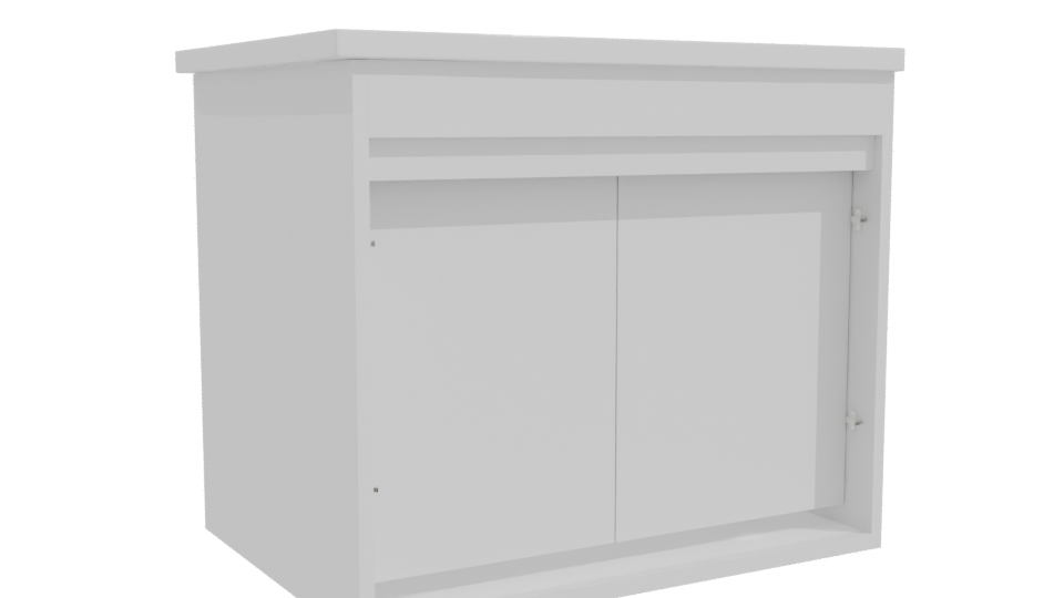 Stylish Modern Storage Box - Professional 3D Model Render 10