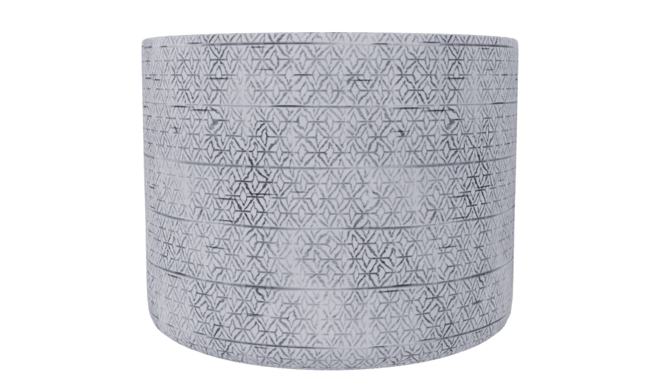 Elegant Decorative Pot 3D Model - Professional 3D Model Render 7