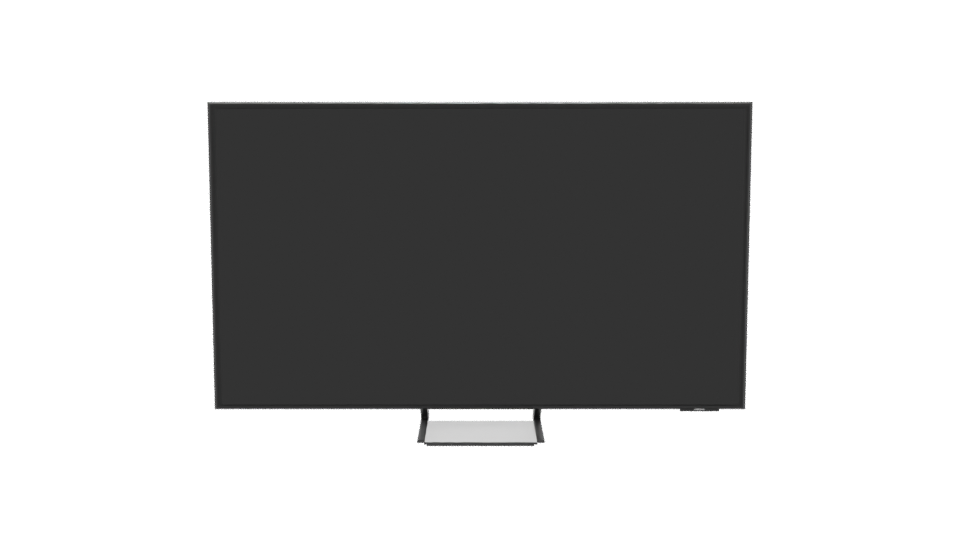 Curved Screen LED Monitor Model - Professional 3D Model Render 11