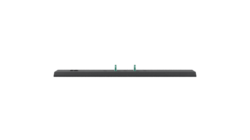 Minimalist Black Display Shelf Model - Professional 3D Model Render 5