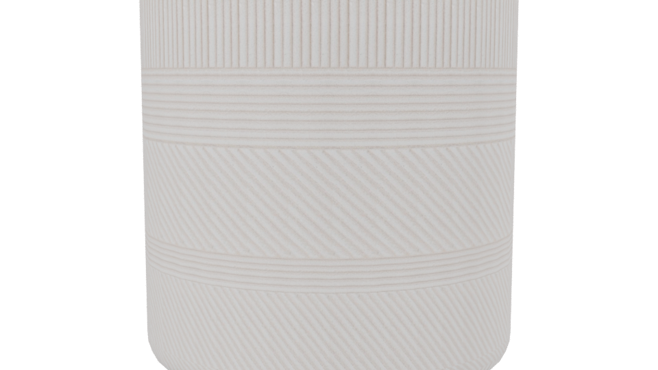 Elegant Minimalist Ceramic Planter 3D Model - Professional 3D Model Render 2