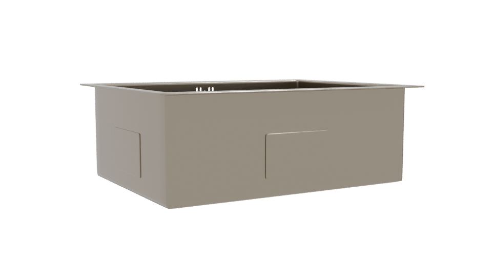 Stylish Rectangular Storage Container 3D - Professional 3D Model Render 10