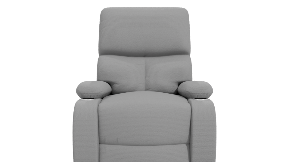 Contemporary Recliner Chair Model - Professional 3D Model Render 11