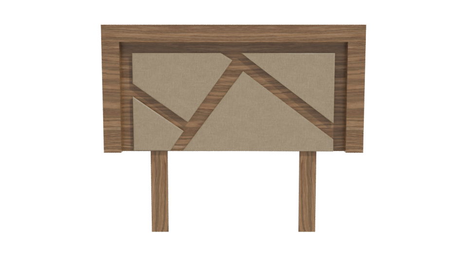 Cabecera Andalucia King Size 3D - Professional 3D Model Render 11