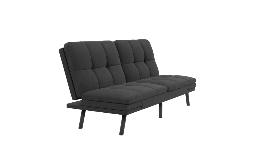 Contemporary Fabric Sofa 3D Model - Professional 3D Model Render 9
