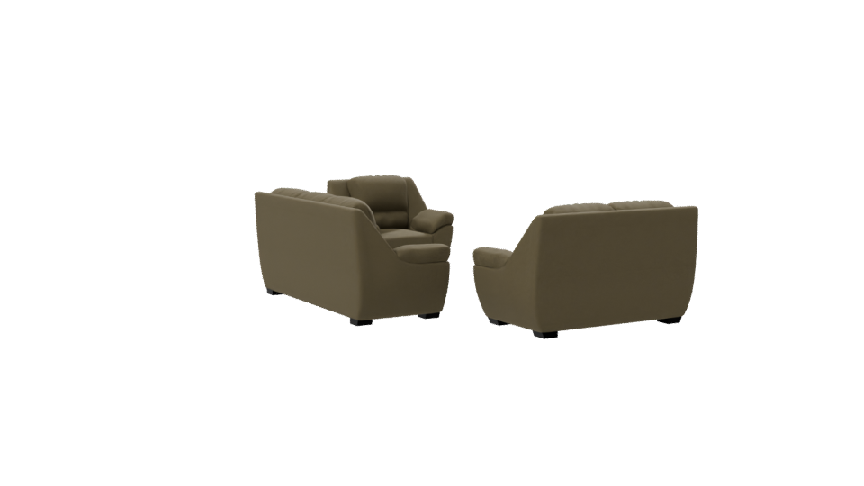 Cozy Modern Sofa Set 3D - Professional 3D Model Render 7