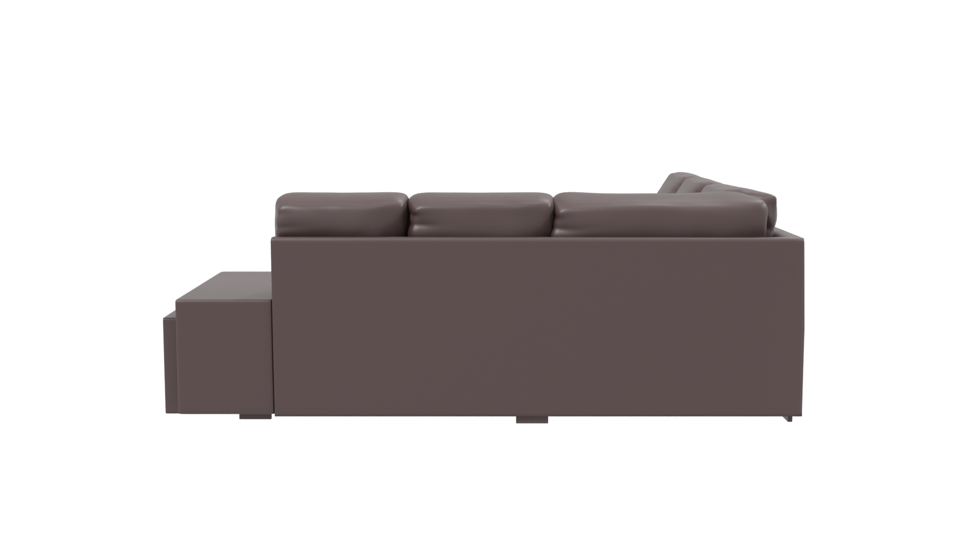 Contemporary Modular Sofa Set 3D Model - Professional 3D Model Render 2