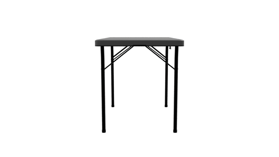 Sleek Modern Folding Table 3D Model - Professional 3D Model Render 8