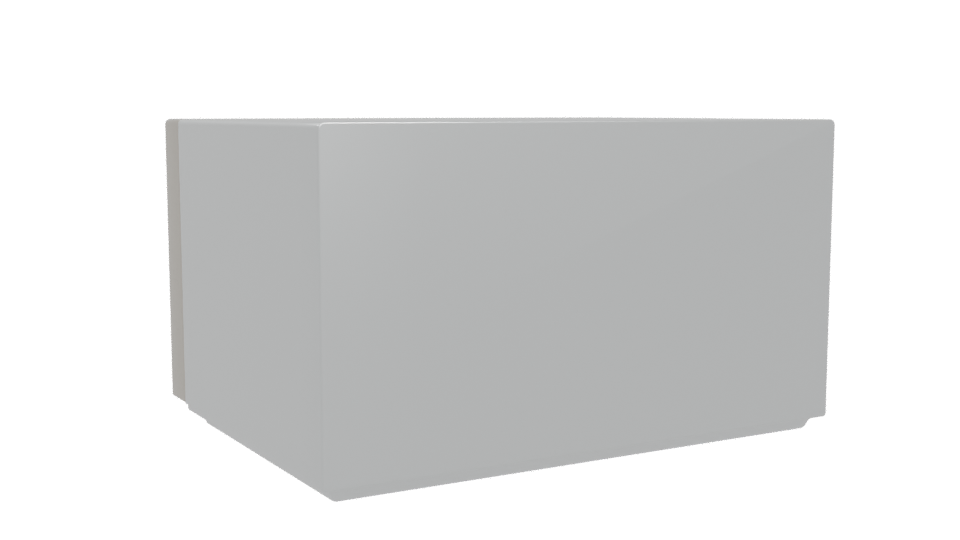 Sleek Microwave Oven 3D Model - Professional 3D Model Render 4