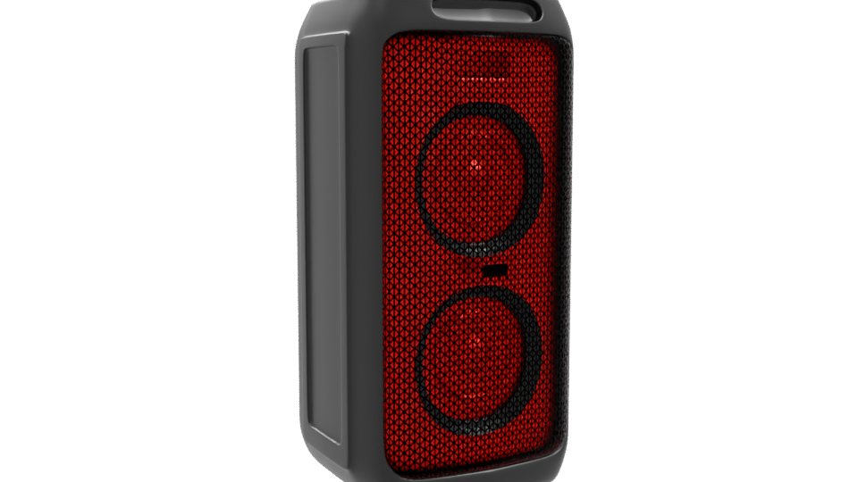 Portable Bluetooth Speaker Model - Professional 3D Model Render 10