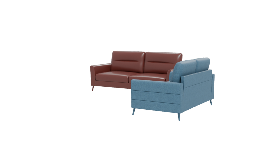 Contemporary Sofa Set 3D Model - Professional 3D Model Render 12