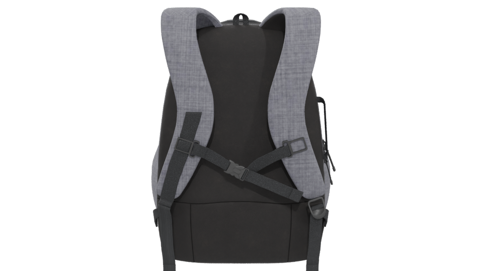Stylish Everyday Backpack Model - Professional 3D Model Render 5