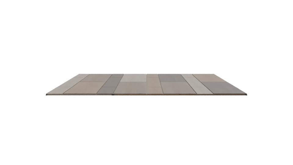 Stylish Wooden Floor Panels 3D - Professional 3D Model Render 8