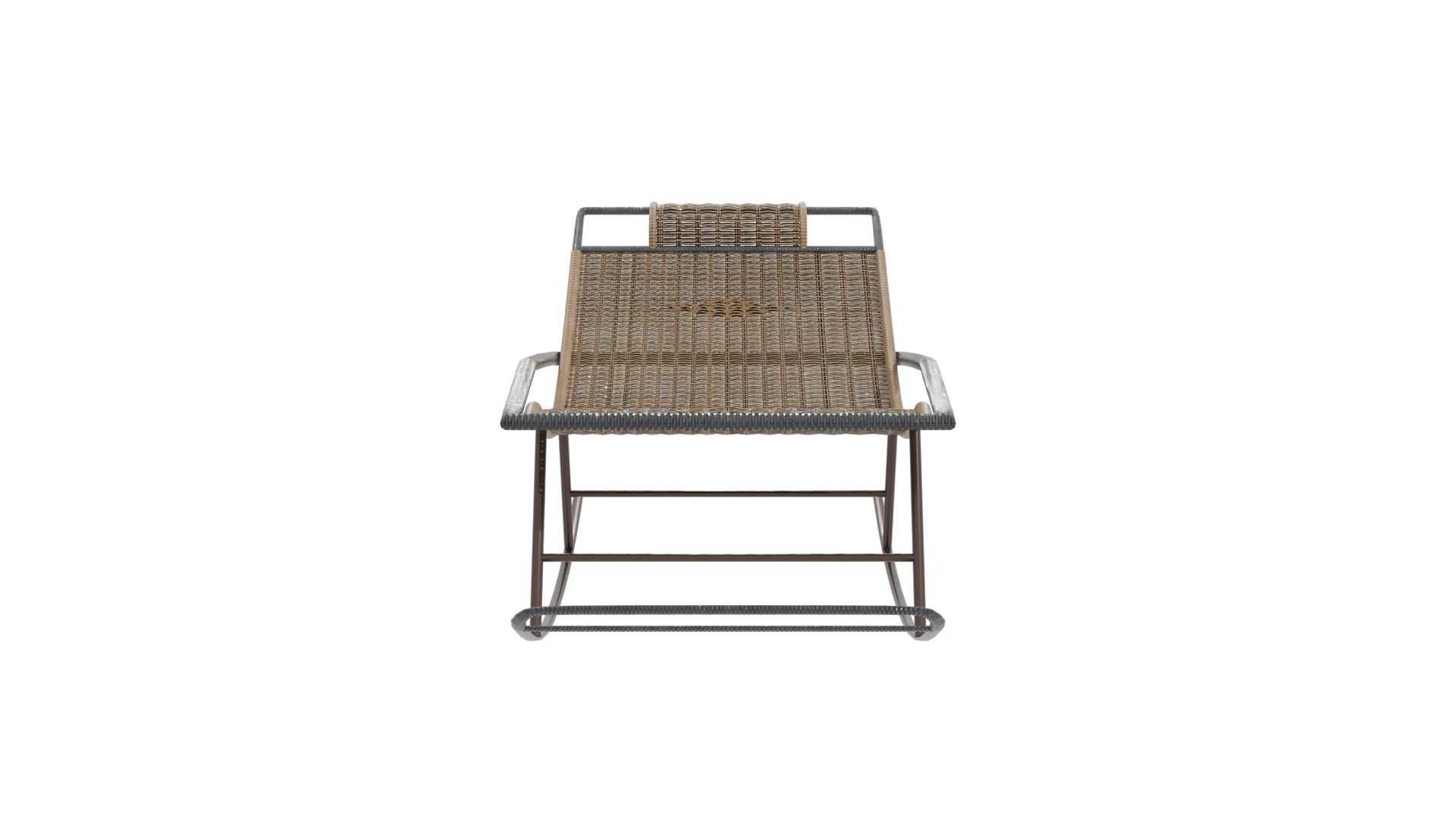 Stylish Outdoor Lounge Chair 3D - Professional 3D Model Render 11